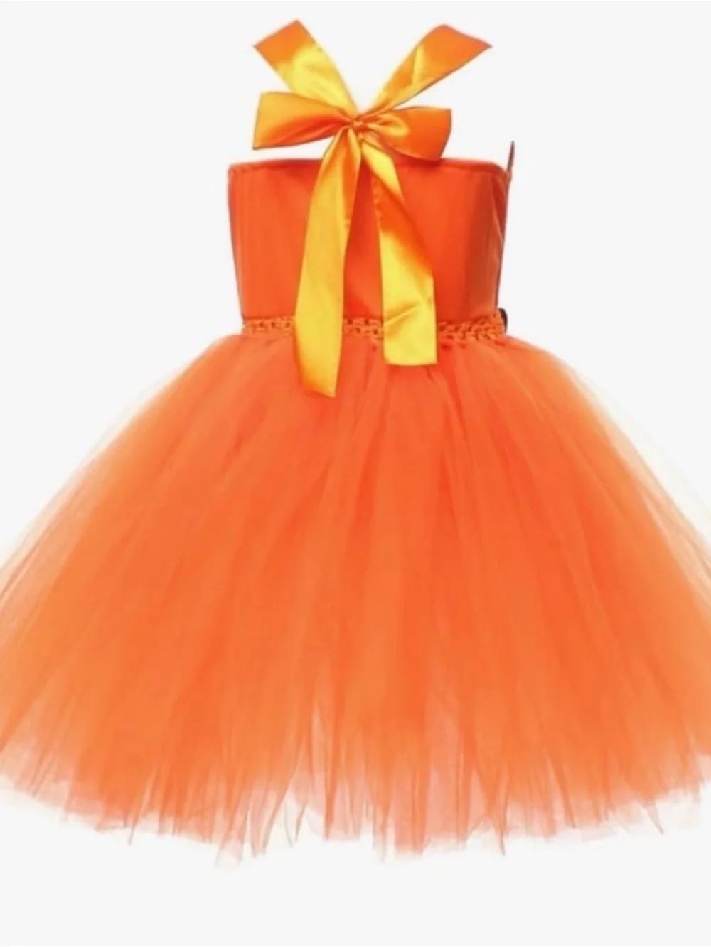 Girl’s Halloween Pumpkin Dress